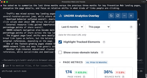 Putting GA4 where the work happens: an in-browser analytics overlay and its MCP bridge